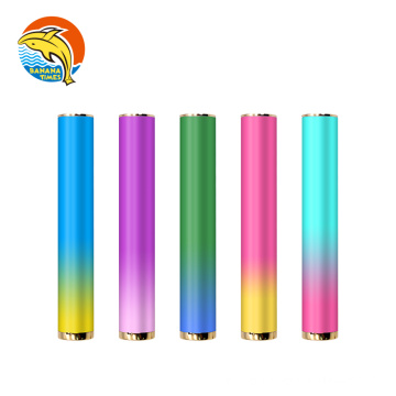 FCC CE ROHS approved 530mah vaporizer battery 510 thread buttonless S5 micro USB vape battery pen